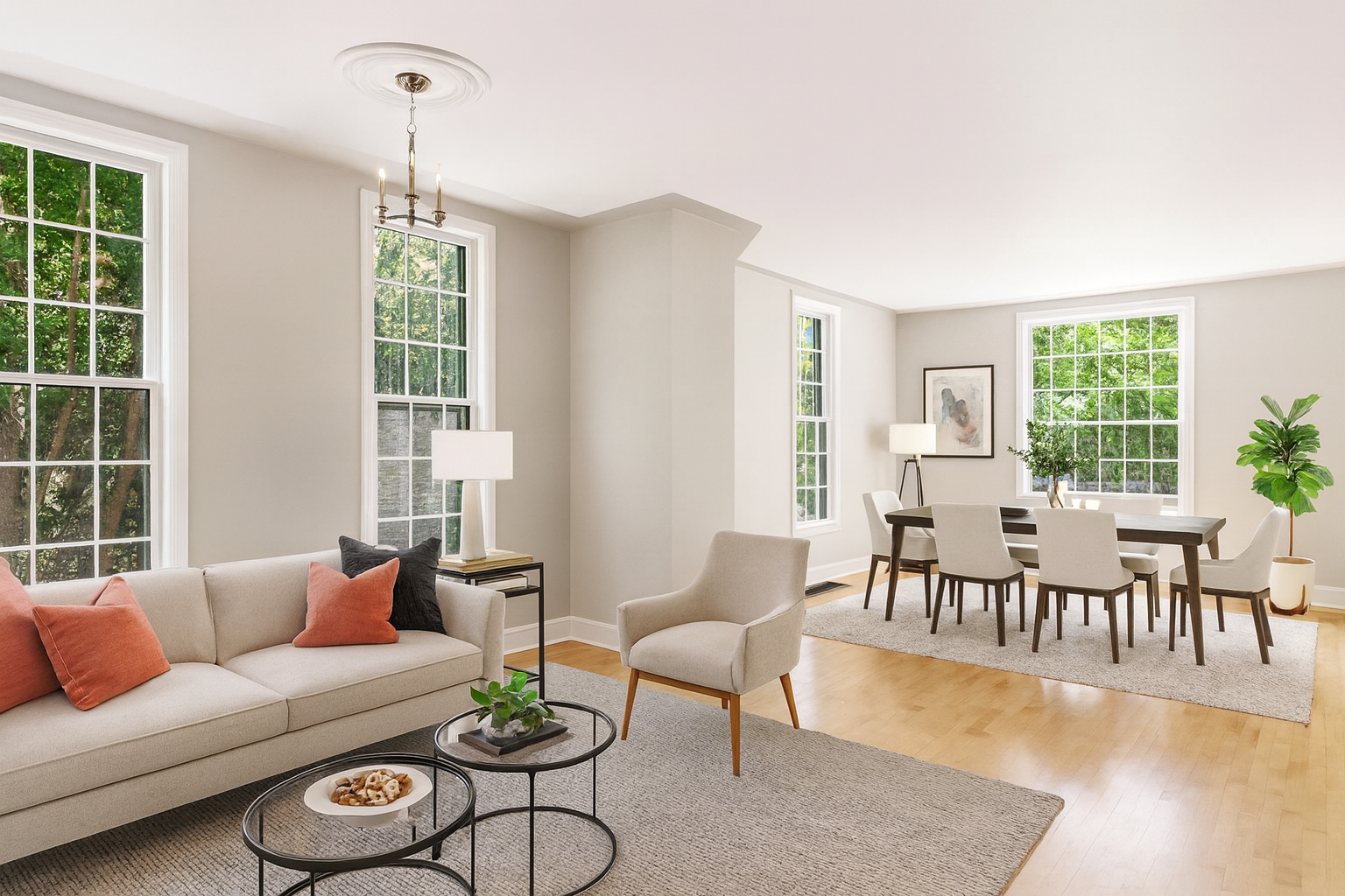Room before staging
